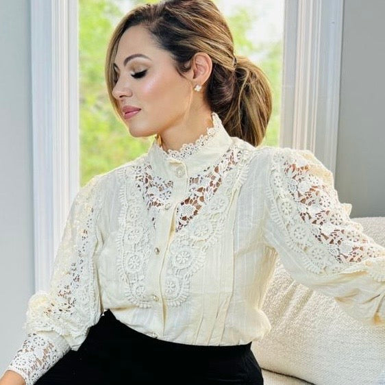 Elegant Lace Blouse